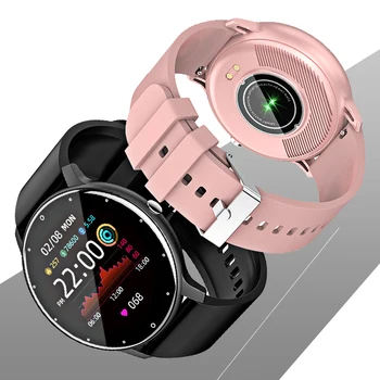 Новые Смарт-часы Для мужчин, женщин, Леди, Спортивные, фитнес-смарт-часы, Bluetooth, Монитор сердечного ритма, водонепроницаемые часы для IOS Android
