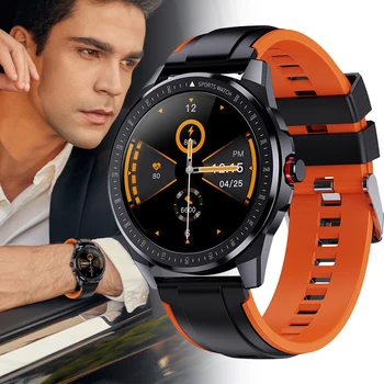 2023 Новые Смарт-часы для мониторинга сердечного ритма и артериального давления Bluetooth Smart Watch IPS с большим экраном высокой четкости мужские часы