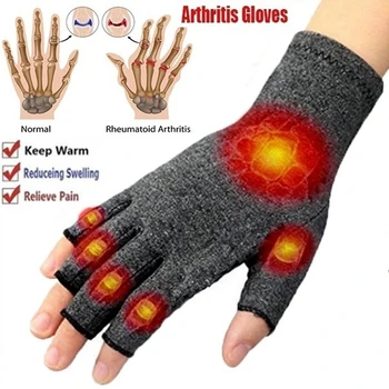 Прочные перчатки для большого пальца, Болеутоляющие при артрите для женщин и мужчин, Противоартритная терапия, Спортивное Скалолазание, Фитнес, перчатки для вождения Изображение 2