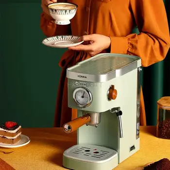 Новая кофемашина Green Home Capsule, маленькая полностью полуавтоматическая итальянская коммерческая кофемашина для приготовления парового молока