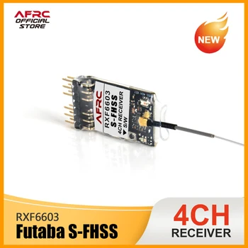 Мини-приемник AFRC-RXF6603 для системы дистанционного управления радиочастотным модулем Futaba S-FHSS/TM-FH 18MZ, 14SG, 10J, 8J, 6J, 4PX, 7PX, 4PV, 3PV