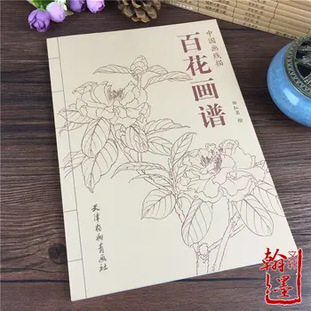 94 страницы Китайская Живопись Коллекция рисунков 