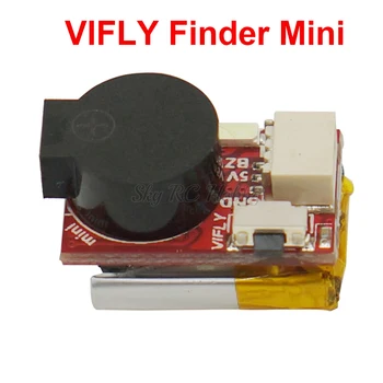 VIFLY Finder Mini 100DB Мини-трекер для зуммера Дрона Встроенный аккумулятор емкостью 40 мАч 4,5-7,4 В для гоночных дронов Micro FPV