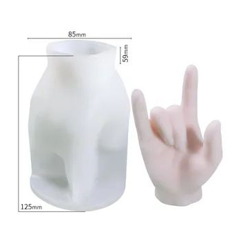 Креативная форма для жеста руки 