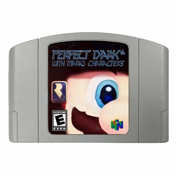 Perfect Darkness и Mario Collection N64, серия игровых карточек, Американское издание, Европейское издание и японские подарочные открытки