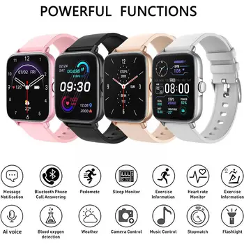 Y22 Смарт-Часы Bluetooth Answer Call Smartwatch Мужские IP67 Водонепроницаемые Женские Smartwatch GTS3 GTS 3 для Android iOS R6W4 Изображение 2