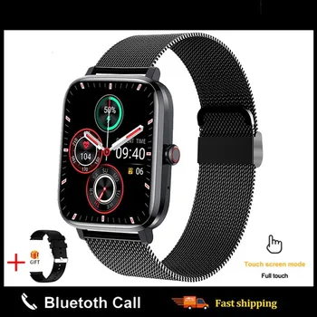 Смарт-часы с Bluetooth Вызовом, Мужские Спортивные Фитнес-Трекеры, Водонепроницаемые Смарт-часы С Большим Экраном 1,85icnh Для Samsung/Xiaomi, Подарок + коробка