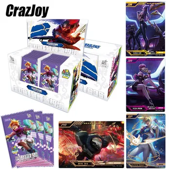 Коллекция League of Legends коробка с редкими картами Ясуо, коллекционная фигурка персонажа, 3D игра, герои аниме, открытка для детских подарков
