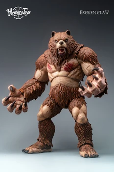 MEMORYTOYS Оригинальная 23 см Фэнтезийная Древняя серия Warcraft Furious Energy Медведь-Воин Медведь-Воин-Друид Фигурка Животного Игрушка Изображение 2