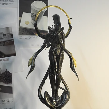 Ограниченная новая версия Alien Warrior, ПВХ фигурка для всего тела, 28 см, Certoys Изображение 2