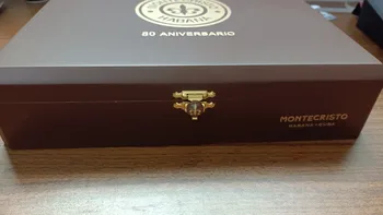 Коробка для сигар, хьюмидор, деревянная коробка для сигар 80-летия Монте, мужская коробка для сигар в стиле ретро, хьюмидор для путешествий, аксессуары для сигар