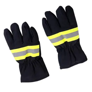 Защитные перчатки Термостойкие и огнестойкие Светоотражающие рукавицы Спасательные перчатки для женщин и мужчин Средства защиты Изображение 2