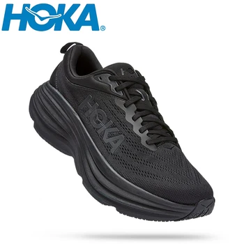 Мужские спортивные кроссовки Bondi 8 Для бега, Дышащие Противоскользящие Амортизирующие Дорожные Пробежки, Женские Кроссовки для Бега на открытом воздухе