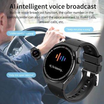 LIGE 2023 Смарт-часы Мужские с функцией Bluetooth для вызова спортивного фитнес-трекера, многофункциональный монитор сердечного ритма для Android IOS Smartwatch Изображение 2