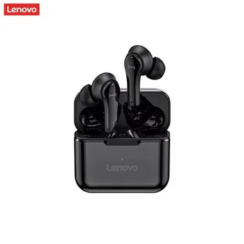 Беспроводные наушники Lenovo QT82, сенсорные Bluetooth-наушники, Стерео Спортивные Наушники с шумоподавлением, Вызов микрофона с низкой задержкой
