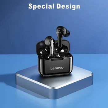 Беспроводные наушники Lenovo QT82, сенсорные Bluetooth-наушники, Стерео Спортивные Наушники с шумоподавлением, Вызов микрофона с низкой задержкой Изображение 2