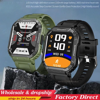 V50 Смарт-Часы Мужские Bluetooth Вызов Фитнес-Браслет Пульсометр Монитор кислорода в крови 400 мАч Наручные Часы Спортивные Smartwatch PK A80