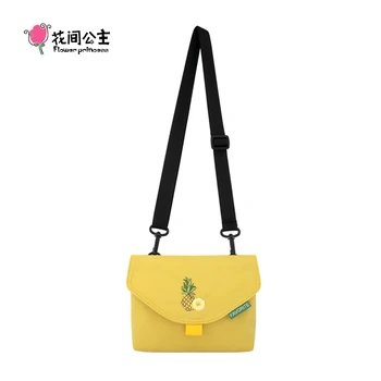 Женская сумка с цветами и фруктами, тренд 2023, Маленькая нейлоновая Дизайнерская Модная сумка-мессенджер через плечо, сумка для телефона, женские сумки для женщин