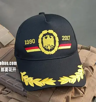 Немецкая бейсболка с вышивкой орла в стиле милитари