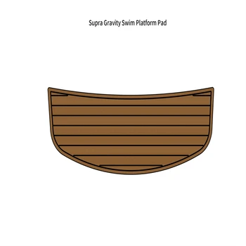 Платформа для плавания Supra Gravity Коврик для Ступеньки Лодки EVA Из Искусственной пены, Настил из Тикового дерева