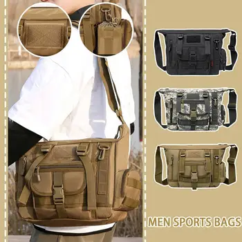 Мужская сумка-мессенджер, водонепроницаемый Нейлоновый школьный ранец, сумки через плечо, Повседневные Дорожные сумки через плечо для мужчин, сумка на ремне, портфель