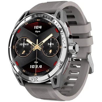 Умные часы для мужчин с Bluetooth 1,43-дюймовым экраном, Голосовой ассистент, Спортивный фитнес-трекер, Многофункциональные умные часы для женщин, подарок для мужчин