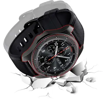 Чехол для Samsung Galaxy Watch 46 мм 42 мм чехол galss Gear S3 бампер мягкие аксессуары для смарт-часов с покрытием защитная оболочка Изображение 2