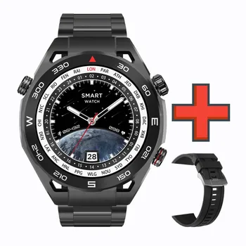Мужские смарт-часы SK4 с Amoled-дисплеем, круглые часы для звонков по Bluetooth для Huawei Android IOS, спортивные смарт-часы, мужские смарт-часы Ms Изображение 2