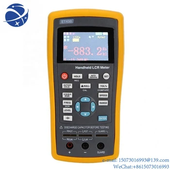 ET430 Handheld-LCR 100 кГц LCR-Цифровой Мостовой Измеритель Емкости, Индуктивности, Сопротивления Высокой Точности