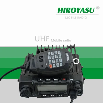 Автомобильная радиостанция HIROYASU MH-370 UHF 400-490 МГц, 45 Ватт, 200 каналов, мобильное радио