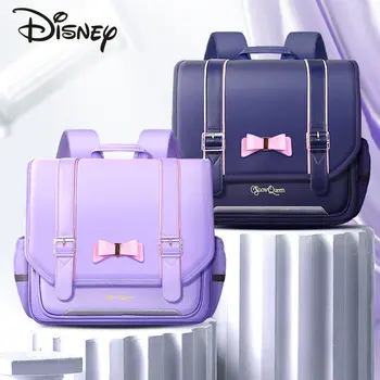 Новый рюкзак для девочек Disney, Модный высококачественный студенческий рюкзак, Мультяшный многофункциональный рюкзак для девочек большой емкости