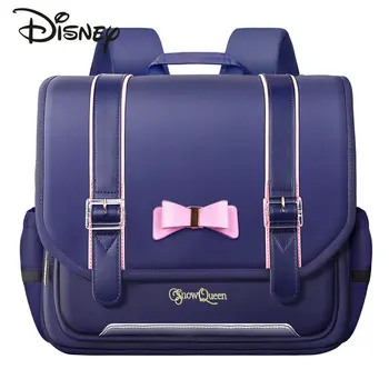 Новый рюкзак для девочек Disney, Модный высококачественный студенческий рюкзак, Мультяшный многофункциональный рюкзак для девочек большой емкости Изображение 2