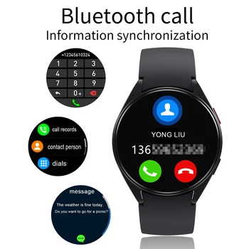 Новые Умные часы для мужчин и женщин для Samsung Galaxy Watch 5 Pro с полным сенсорным экраном, голосовым вызовом, водонепроницаемыми умными часами для женщин Изображение 2