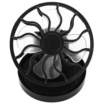1 шт. Портативный мини-вентилятор на солнечной энергии, Зажим для Скалолазания, Охлаждающий Вентилятор, Летний ручной вентилятор для шляпы в дикой природе
