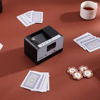 Автоматическое Устройство для раздачи Покерных автоматов, Игральных карт, Электрические автоматические карточные игры, развлечения и предметы первой необходимости для перетасовки карт