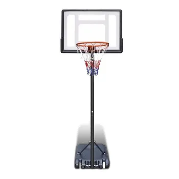 CC0182 Баскетбольная Подставка С Регулируемой Высотой, Детская Мобильная Тренировочная Баскетбольная Стойка, Качественная Игрушка, Прозрачная Баскетбольная Подставка