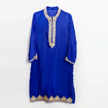 Индийская Курта для мужчин, Курти, Непальские пакистанские национальные костюмы, Одежда для Южной Азии, Индийское платье, Традиционная одежда Изображение 2
