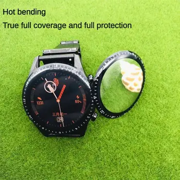 Высокая прозрачность Подходит для защитной пленки Huawei Watch Gt3, полноэкранная защитная пленка для часов высокой четкости Huawei Изображение 2