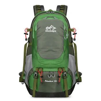 50-литровая сумка для альпинизма, рюкзак, мужская дорожная сумка, Женский дорожный спортивный рюкзак для пеших прогулок на открытом воздухе Изображение 2