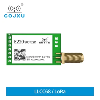 COJXU LLCC68 LoRa Модуль 868 МГц/915 МГц RF Модуль 5 км Беспроводной Передатчик и приемник Большого Радиуса действия SMA-K Антенна E220-900T22D Изображение 2