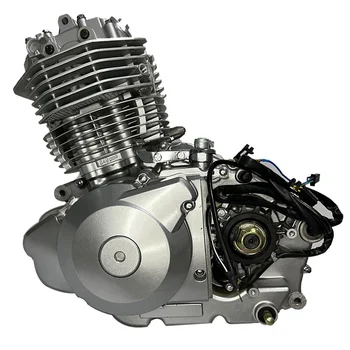 CQJB QQ250 двигатель мотоцикла с электрическим запуском в сборе